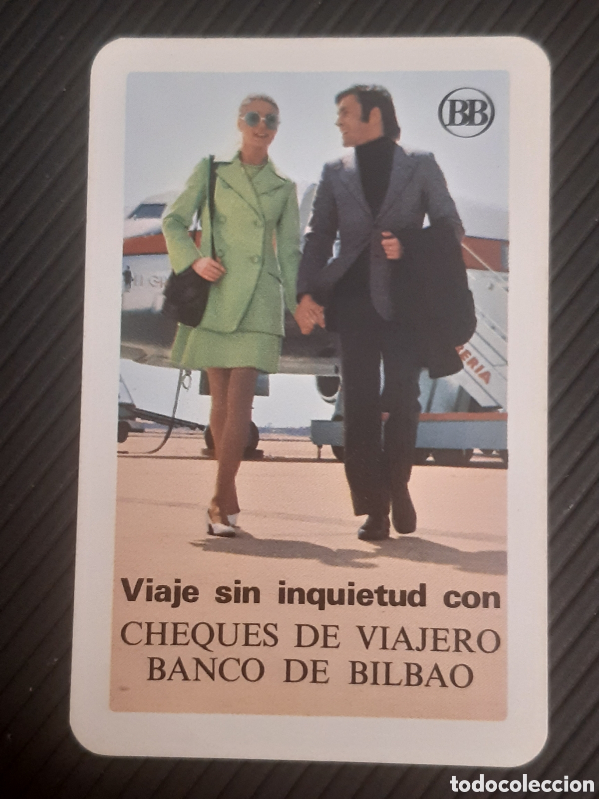 Coleccionismo calendarios: Calendario fournier Banco Bilbao 1973