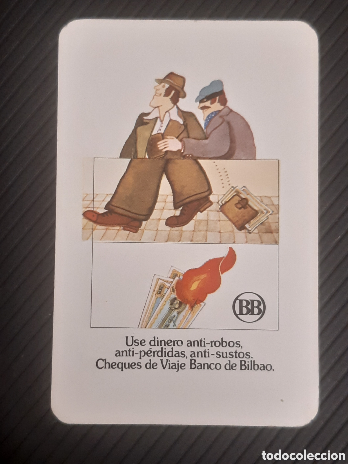 Coleccionismo calendarios: Calendario fournier Banco Bilbao 1979