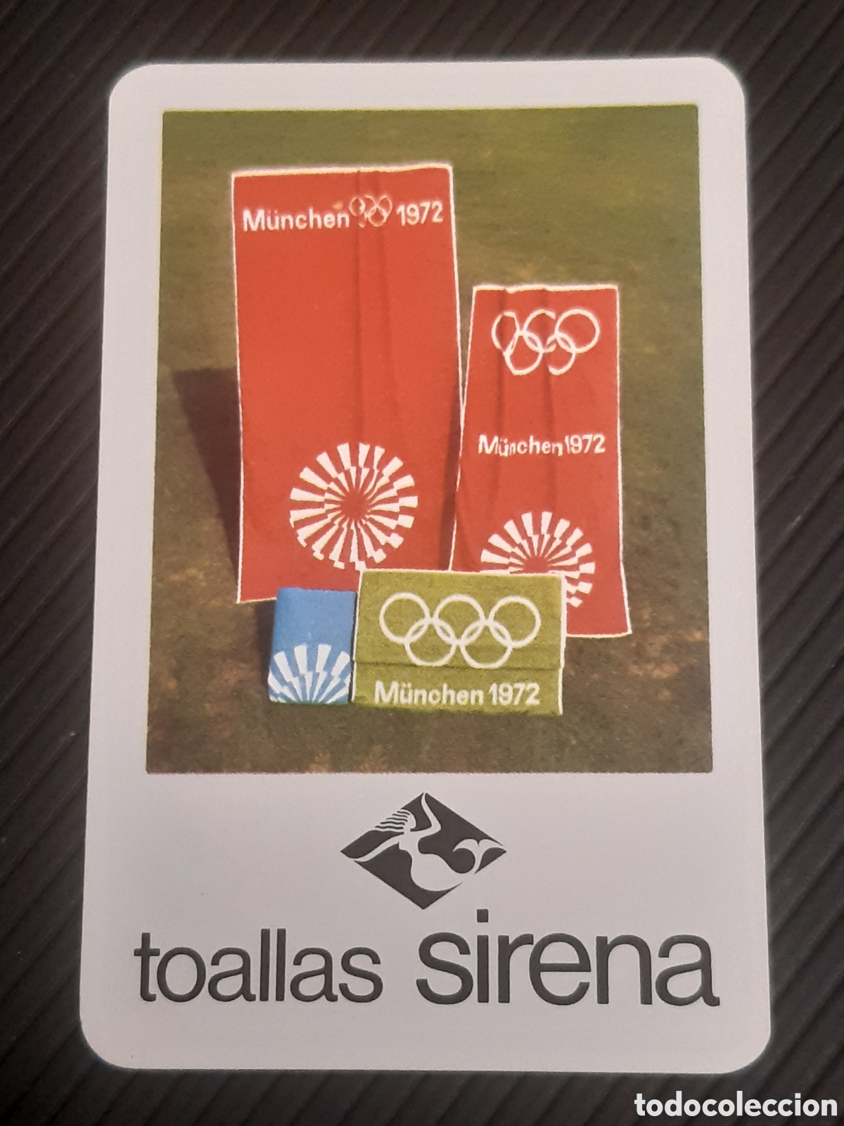 Coleccionismo calendarios: Calendario fournier Toallas Sirena 1972