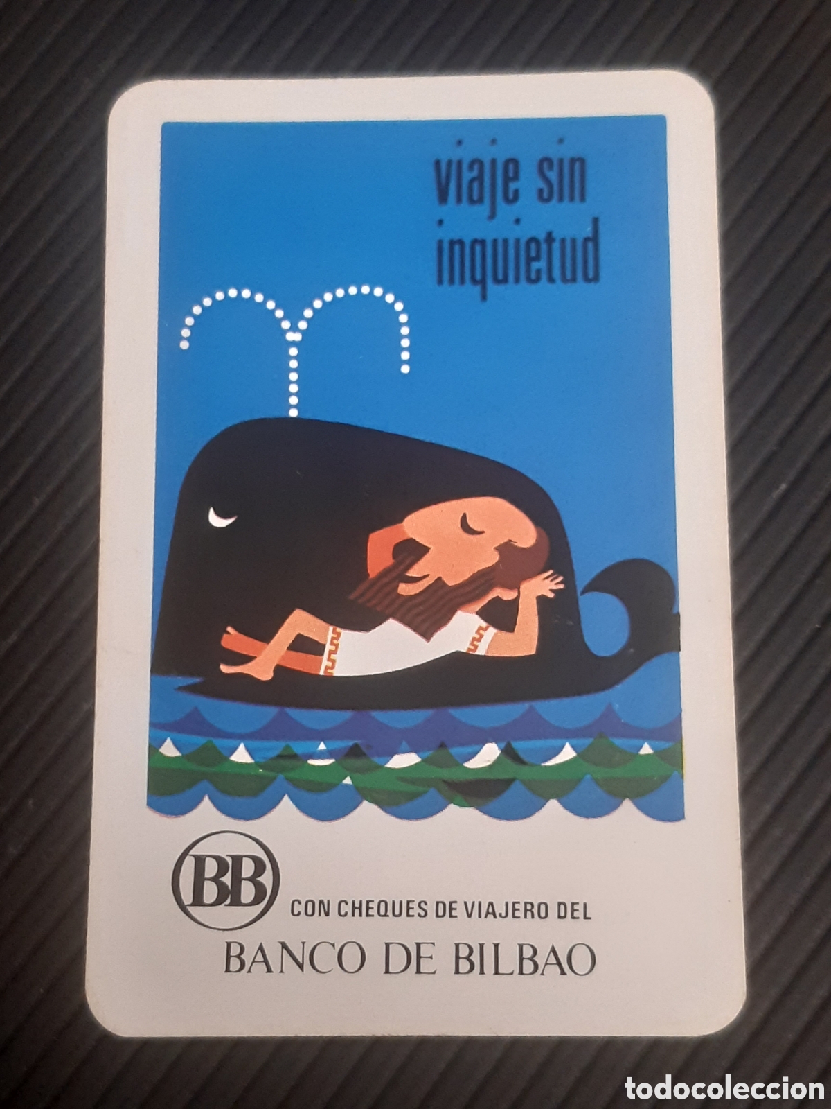 Coleccionismo calendarios: Calendario fournier Banco Bilbao 1970