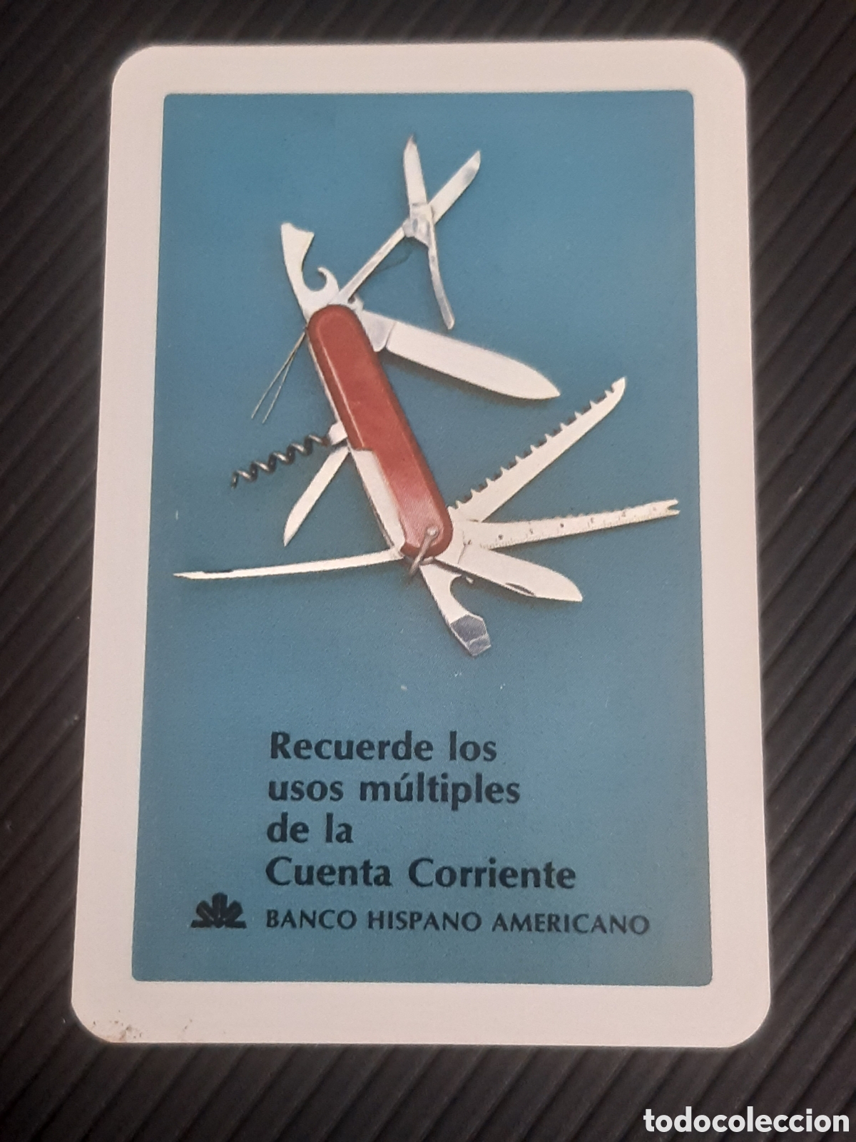 Coleccionismo calendarios: Calendario fournier Banco Hispano Americano 1988