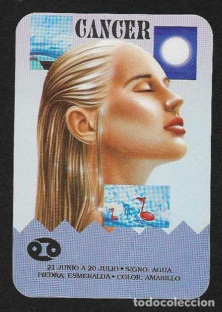 Coleccionismo calendarios: CALENDARIO BOLSILLO SERIE EDIJAR A&Ntilde;O 1999 HOR&Oacute;SCOPO - CANCER - CHICA - VER FOTO REVERSO