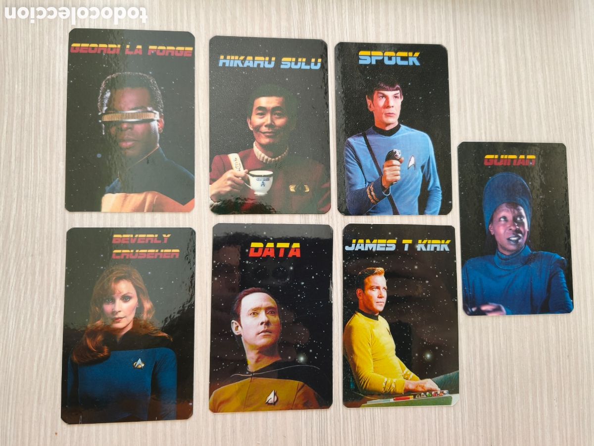 Coleccionismo calendarios: CALENDARIO BOLSILLO STAR TREK