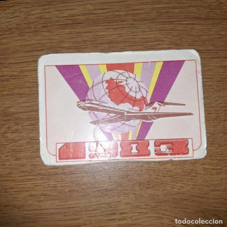 Coleccionismo calendarios: Calendario de bolsillo 1983 URSS Horario de trabajo de la planta de aviaci&oacute;n militar