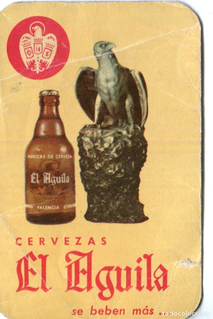 Collectables Calendars: CALENDARIO BOLSILLO - CERVEZAS EL &Aacute;GUILA - A&Ntilde;O 1962 BEBIDA