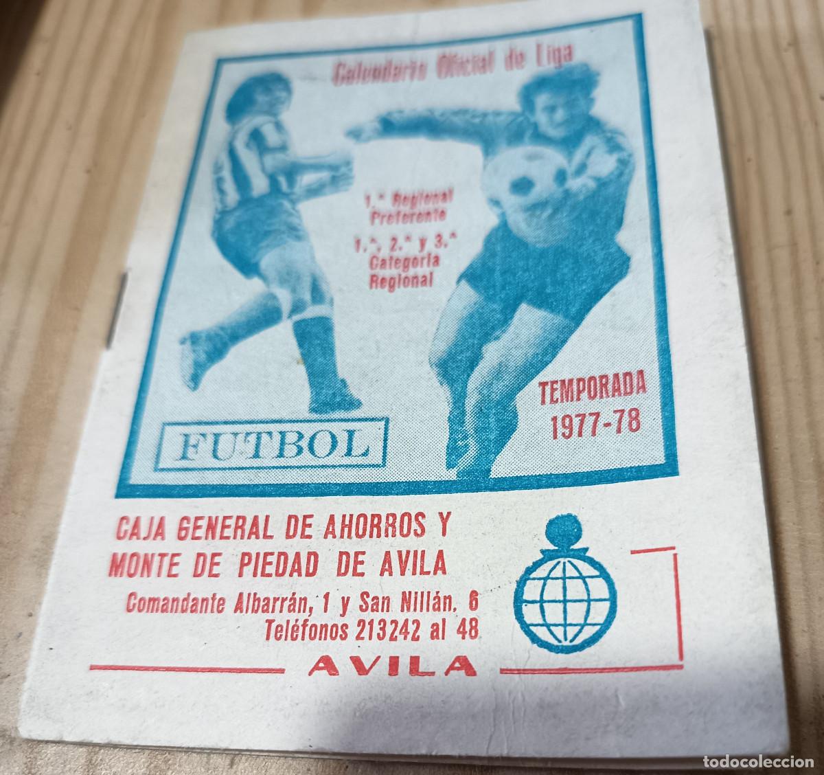 Coleccionismo calendarios: librito Calendario de la Liga de Futbol 1977-78