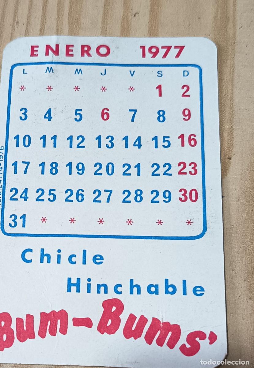 Coleccionismo calendarios: Calendario de mujer 1977 - Foto 2