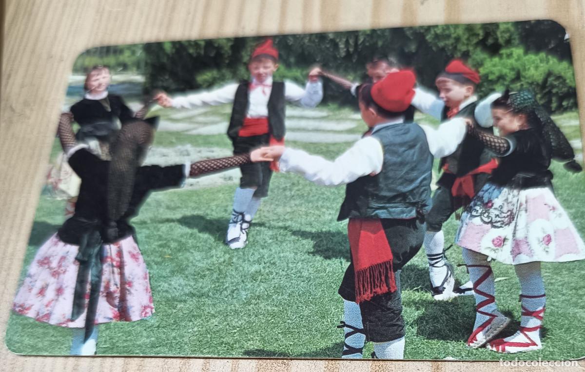 Coleccionismo calendarios: Calendario de bailes de Jotas de 1977
