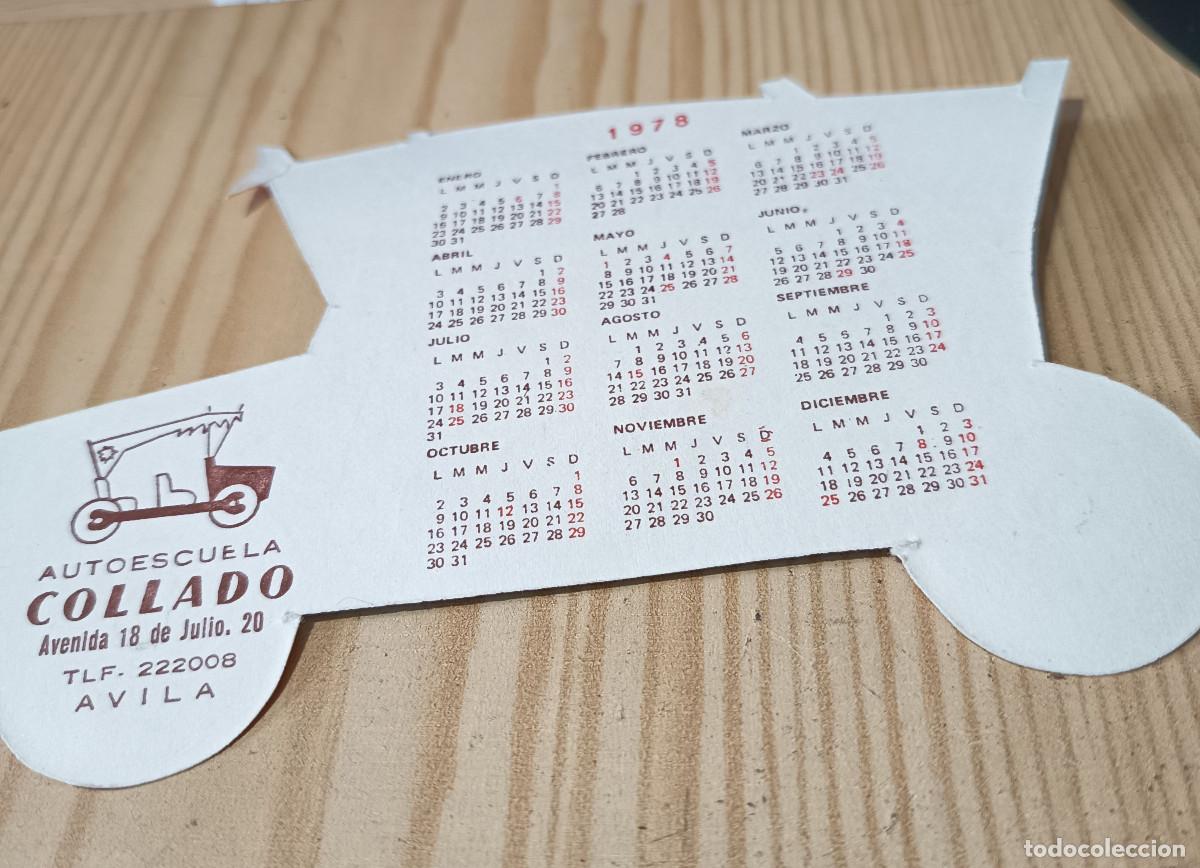 Coleccionismo calendarios: calendario 1978 de automovil - Foto 1