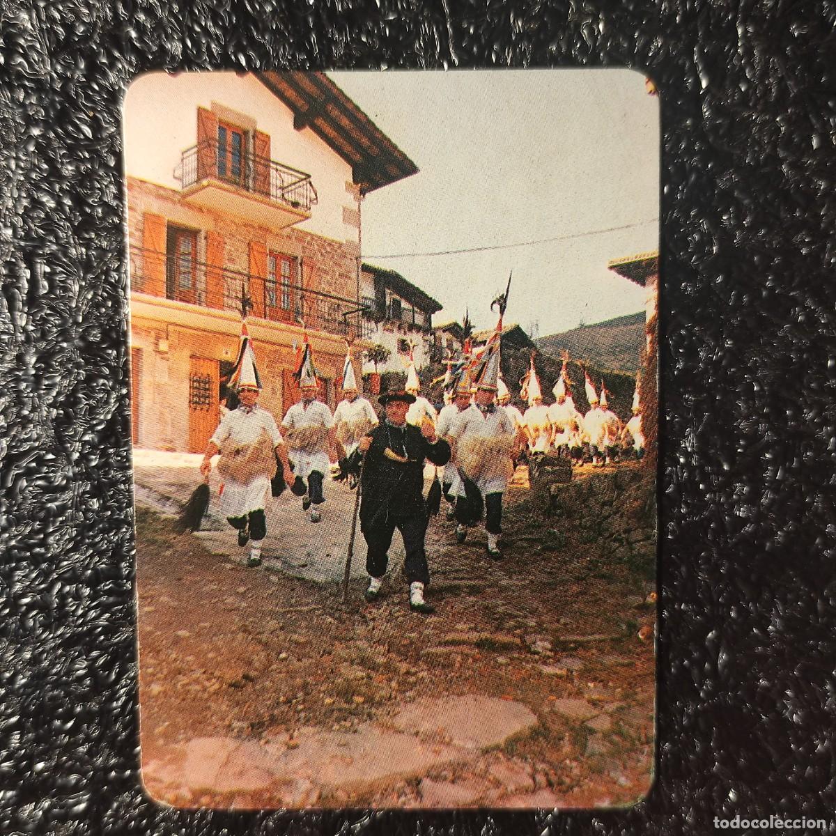 Coleccionismo calendarios: CALENDARIO DE BOLSILLO . Joaldunak . FIESTA DE ZANPANTZAR **Ituren y Zubieta . Navarra 1999 ** T4