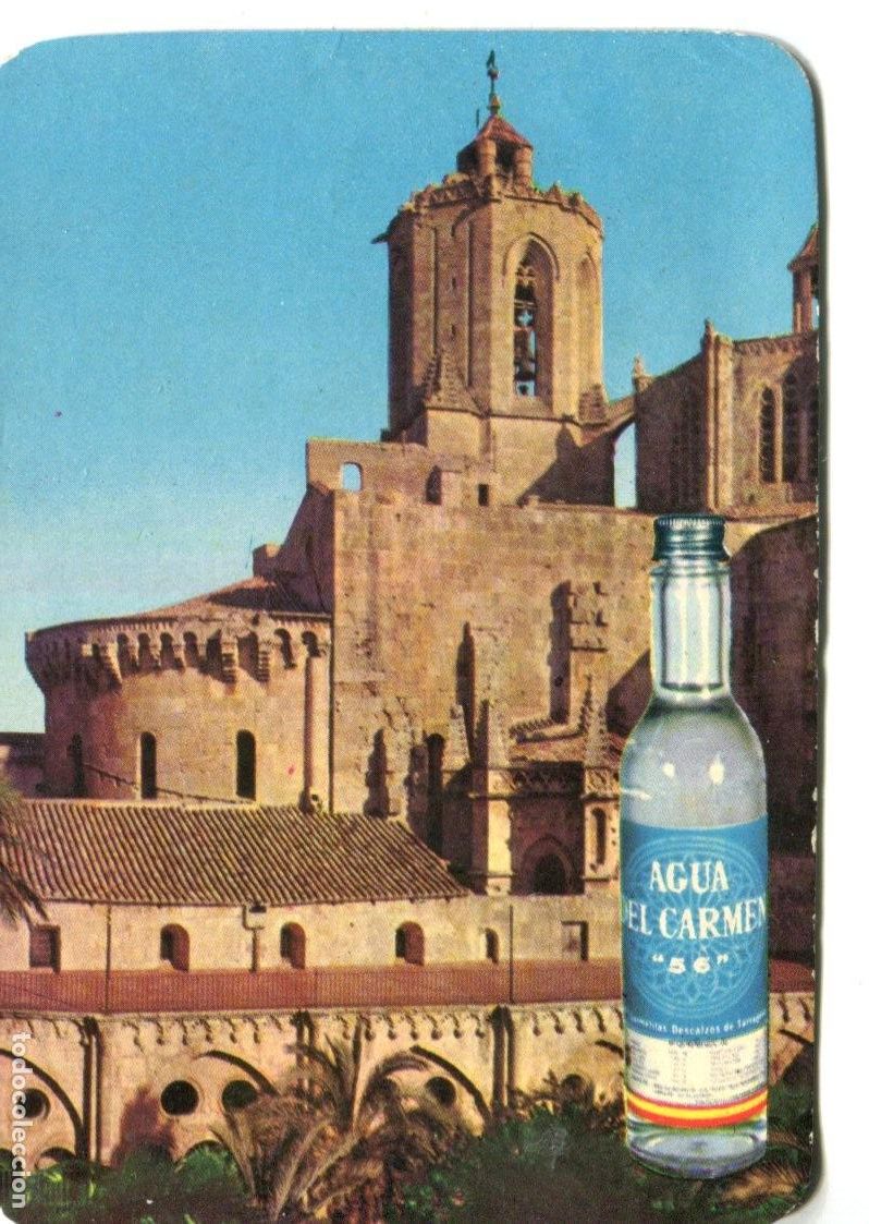 Collezionismo Calendari: CALENDARIO DE BOLSILLO a&ntilde;o 1967 LABORATORIOS AGUA DEL CARMEN (PP. Carmelitas Descalzas de Tarragona)