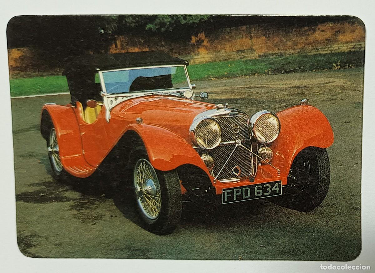 Coleccionismo calendarios: CALENDARIO DE BOLSILLO : COCHES ANTIGUOS. A&Ntilde;O 1989