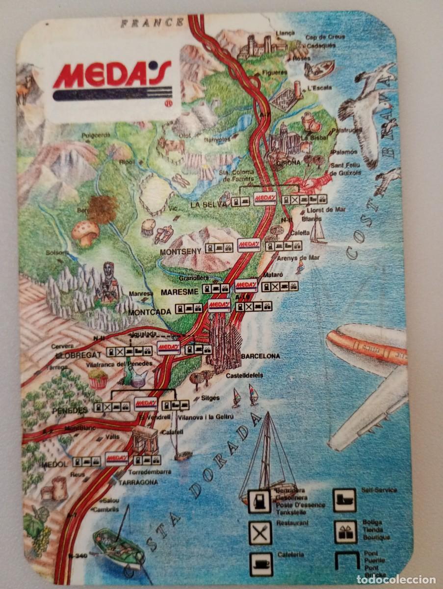 Coleccionismo calendarios: Calendario 1992 Publicidad MEDAS