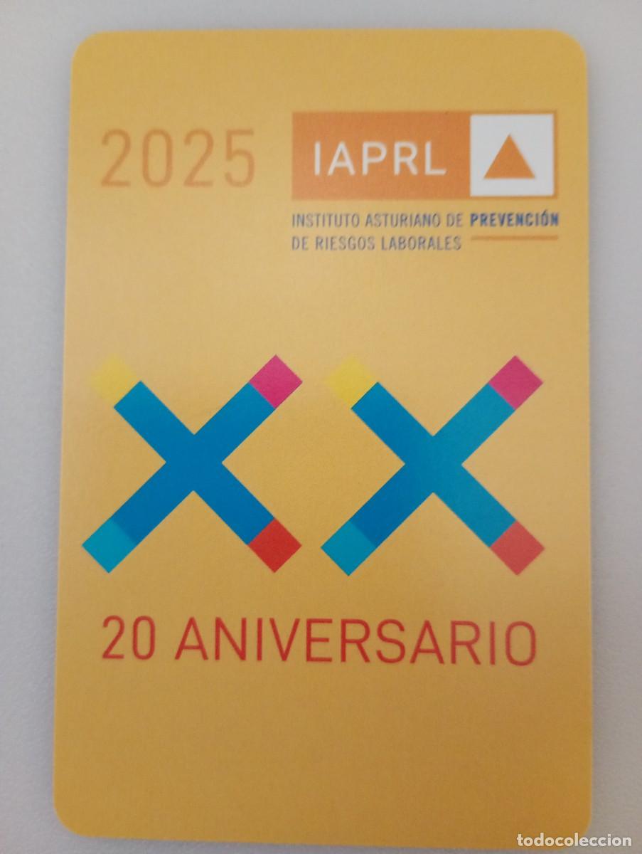 Collectables Calendars: Calendario Fournier 2025 IAPRL Instituto Asturiano de Prevenci&oacute;n de Riesgos Laborales