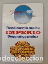Colecionismo Calend&aacute;rios: Calendario Portugal 1988 Publicidad IMPERIO SEGUROS
