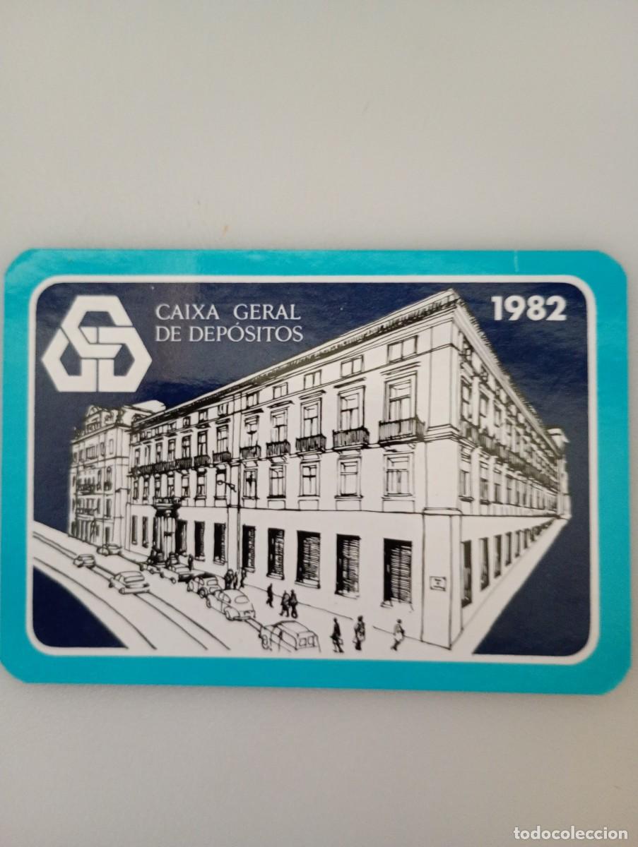 Coleccionismo calendarios: Calendario Portugal 1982 Publicidad CAIXA GERAL DE DEP&Oacute;SITOS