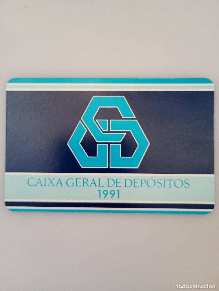 Coleccionismo calendarios: Calendario Portugal 1991 Publicidad CAIXA GERAL DE DEP&Oacute;SITOS