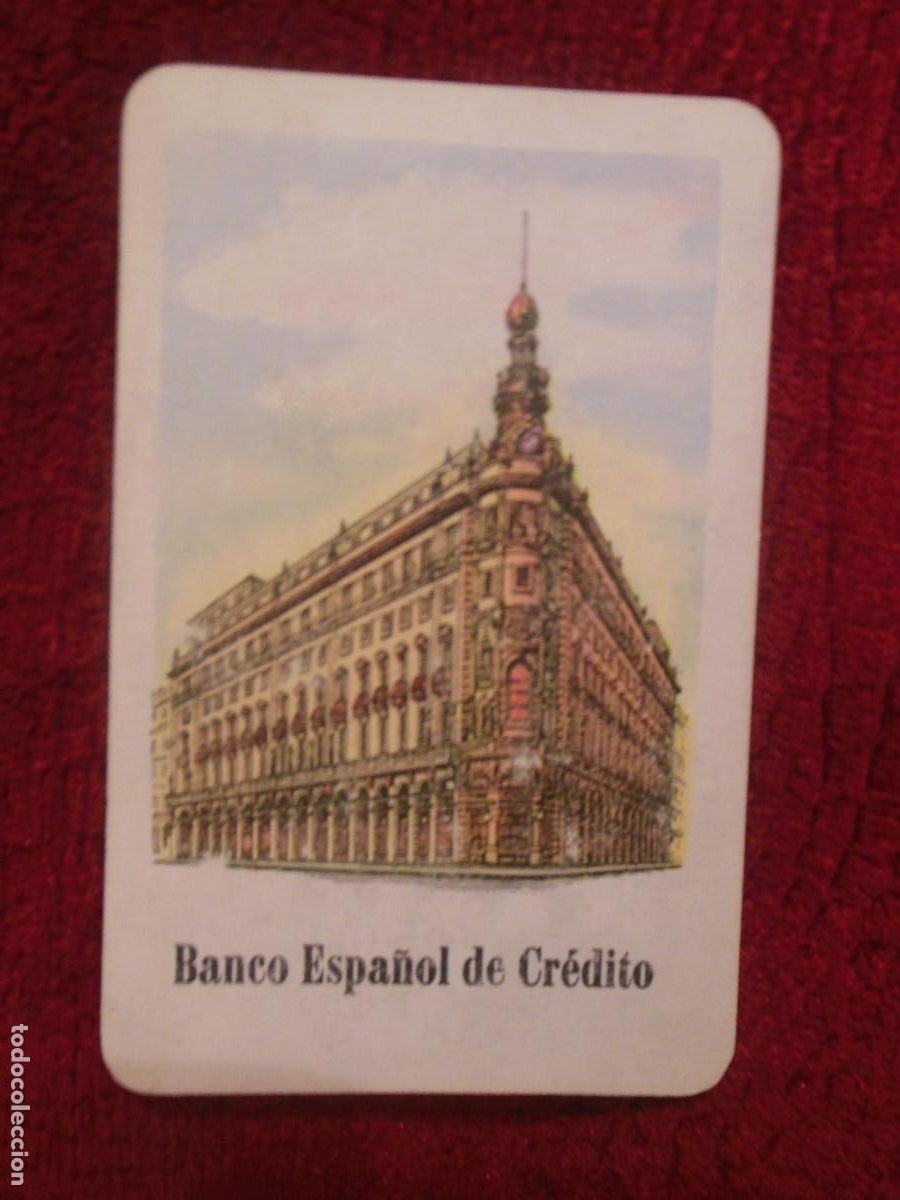 Colecionismo Calend&aacute;rios: 1961 BANCO ESPA&Ntilde;OL DE CR&Eacute;DITO BANESTO MADRID CALENDARIO DE FOURNIER