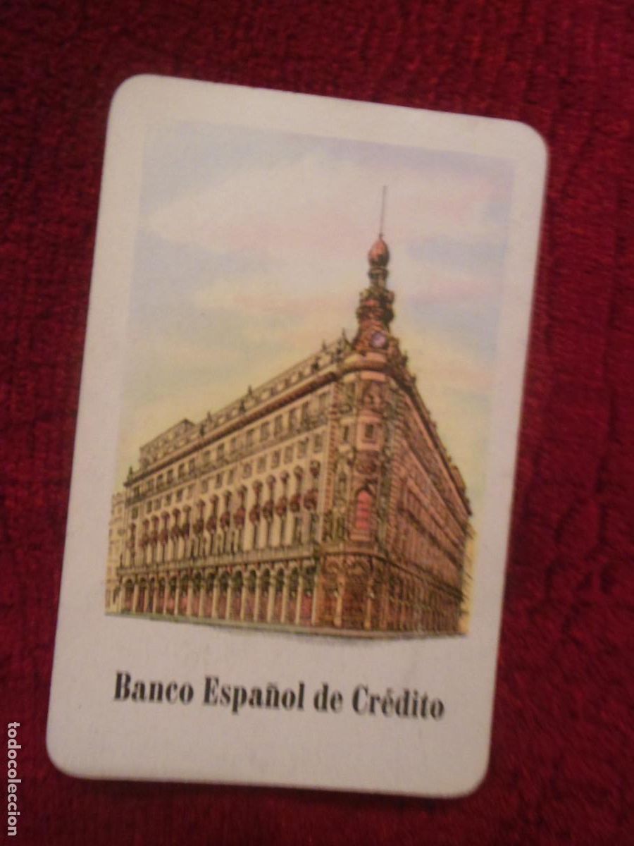 Colecionismo Calend&aacute;rios: 1958 BANCO ESPA&Ntilde;OL DE CR&Eacute;DITO BANESTO MADRID CALENDARIO DE FOURNIER