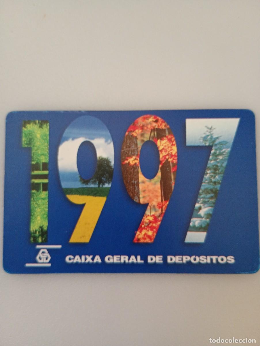 Coleccionismo calendarios: Calendario Portugal 1997 Publicidad CAIXA GERAL DE DEP&Oacute;SITOS