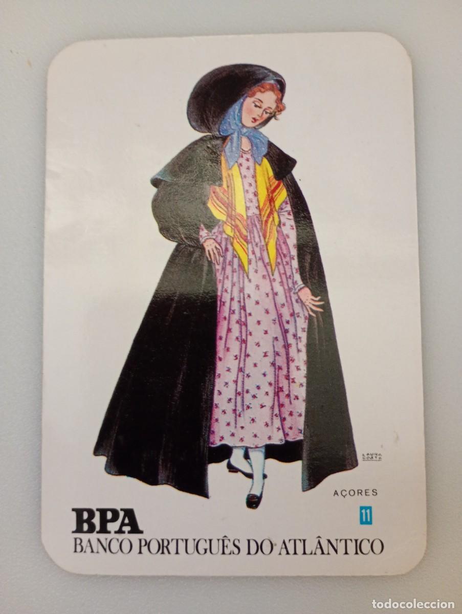 Coleccionismo calendarios: Calendario Portugal 1983 Publicidad BPA Banco Portugues do Atlantico