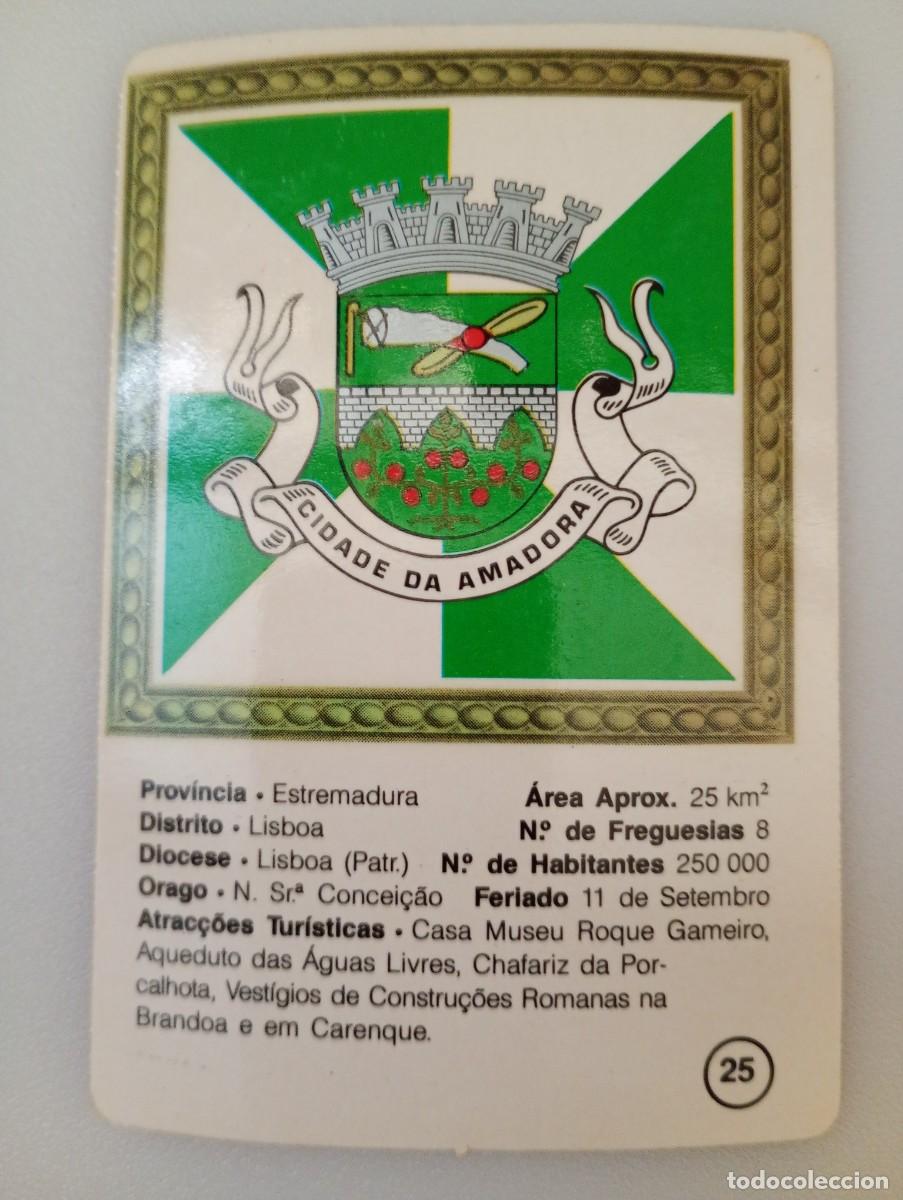 Coleccionismo calendarios: Calendario Portugal 1994 S&eacute;rie N 25 Concelhos de Portugal AMADORA