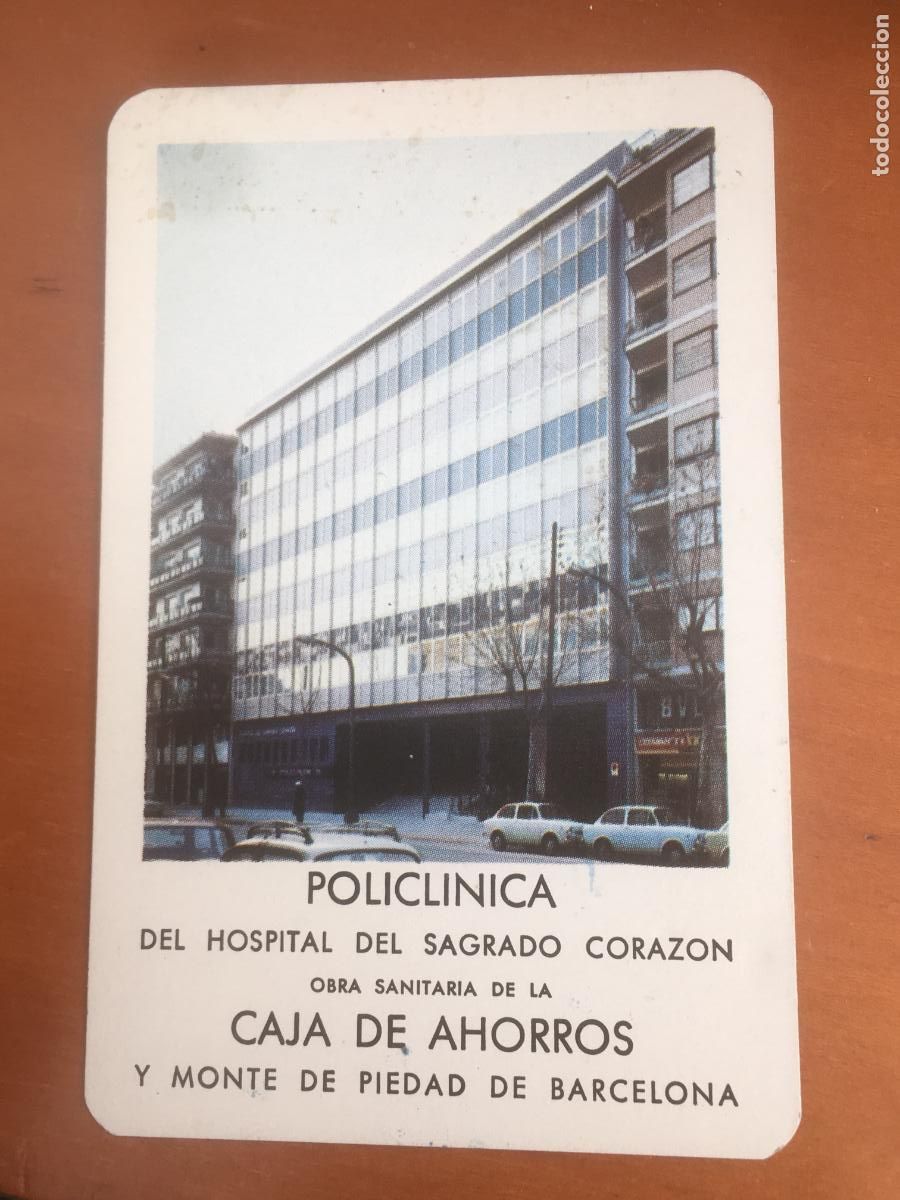 Colecionismo Calend&aacute;rios: fournier caja ahorros sagrada familia 1972 calendario original