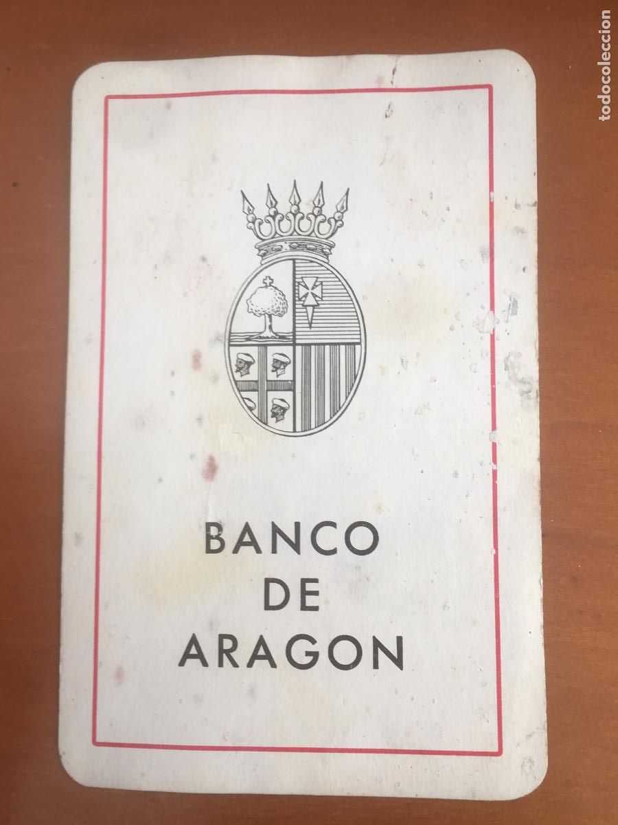 Collectionnisme Calendriers: fournier banco de aragon 1968 calendario original