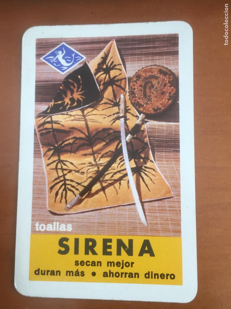 Collectionnisme Calendriers: fournier toallas sirena 1964 calendario original