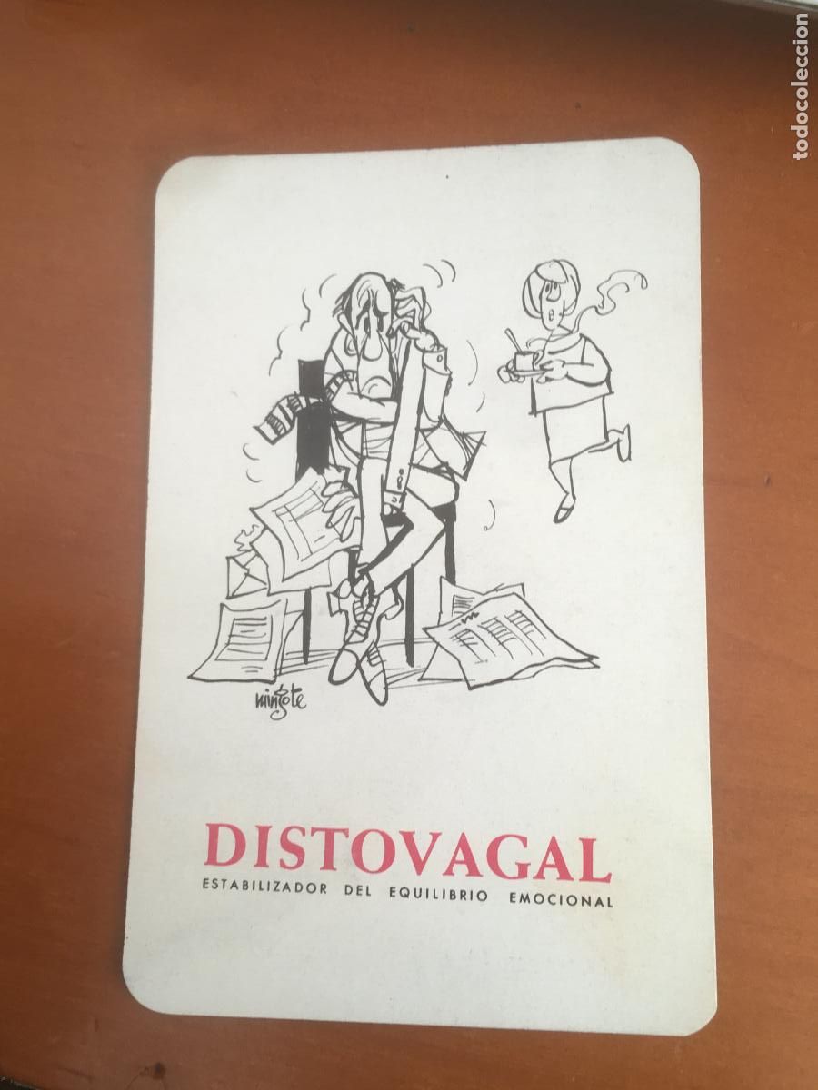 Collectionnisme Calendriers: fournier distovagal 1972 calendario original