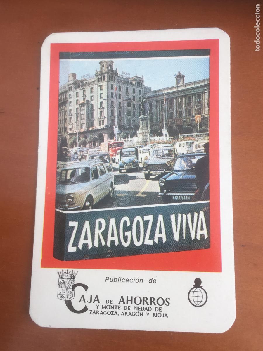 Coleccionismo calendarios: caja ahorros monte piedad zaragoza aragon rioja 1970 calendario original