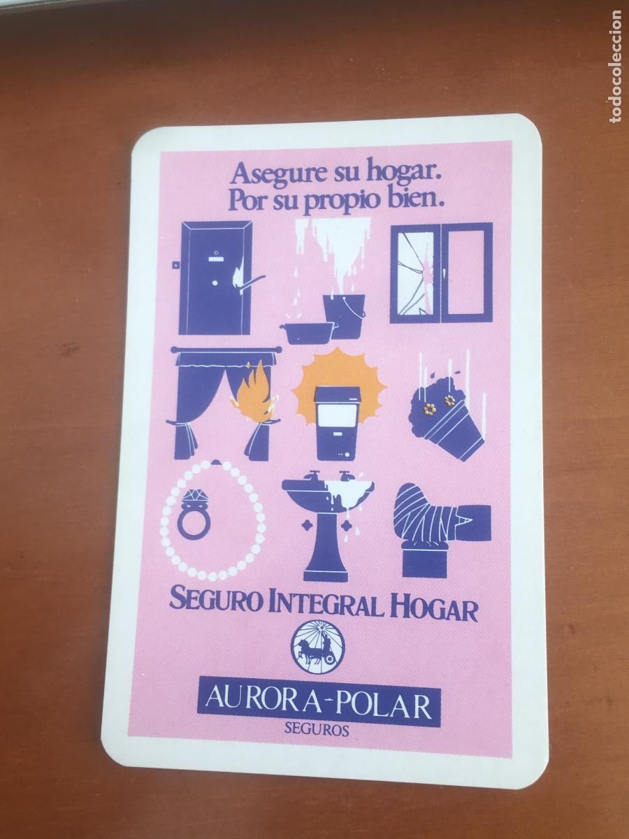 Coleccionismo calendarios: aurora polar 1983 calendario original