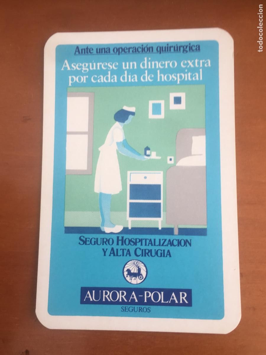 Coleccionismo calendarios: aurora polar 1984 calendario original