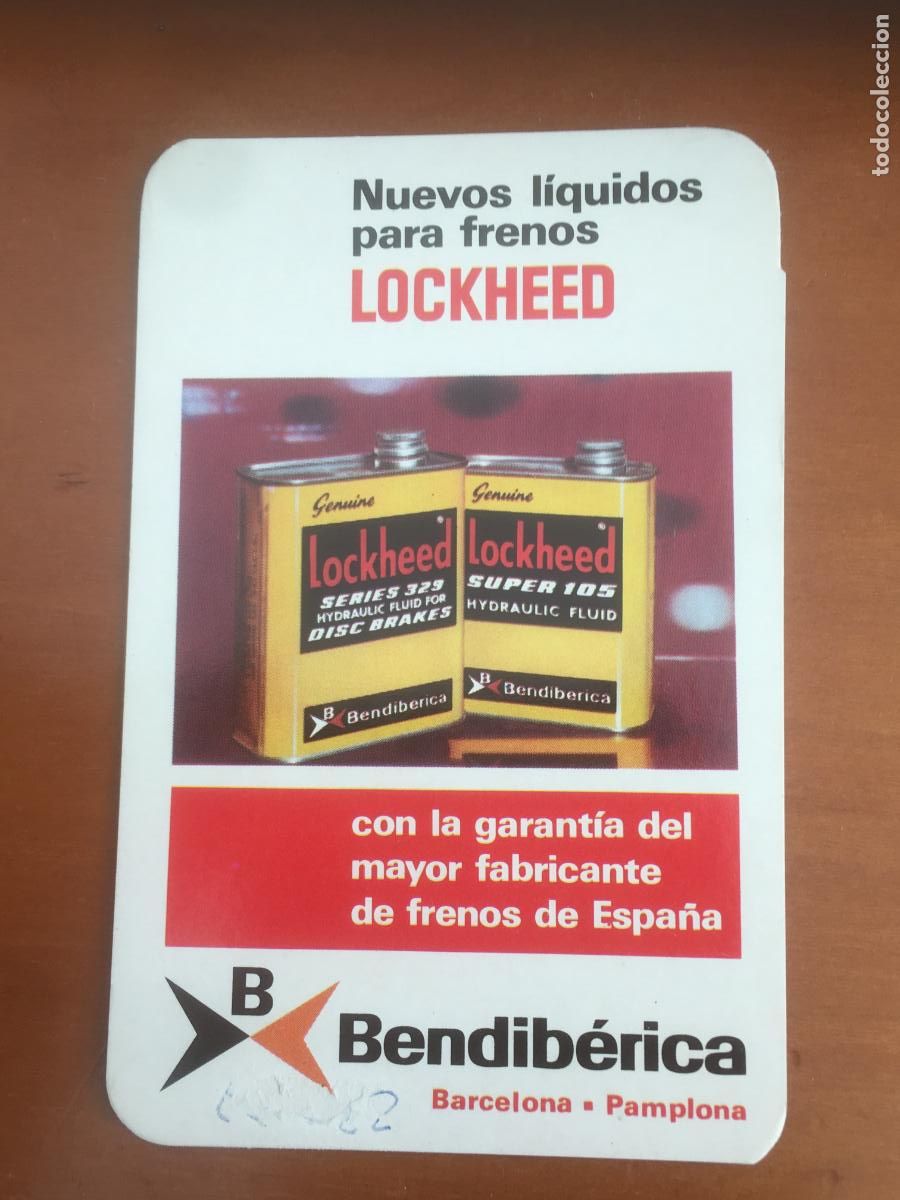 Coleccionismo calendarios: bandiberica 1970 calendario original