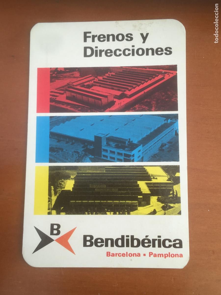 Coleccionismo calendarios: bandiberica 1970 calendario original