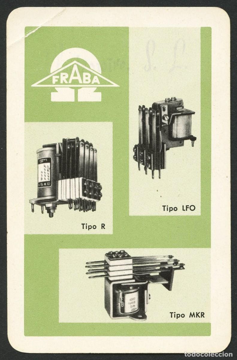 Colecionismo Calend&aacute;rios: CALENDARIO DE BOLSILLO, REL&Eacute;S FABRA, 1962, H. FOURNIER