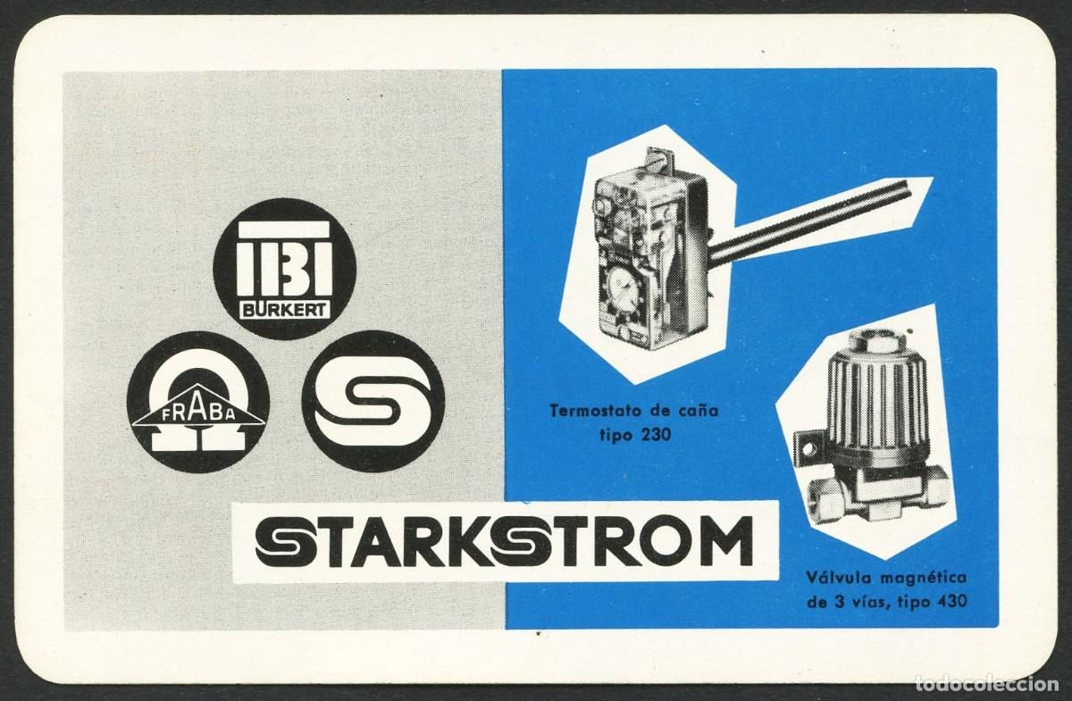 Colecionismo Calend&aacute;rios: CALENDARIO DE BOLSILLO, AUTOMATISMOS STARKSTROM, 1964, H. FOURNIER