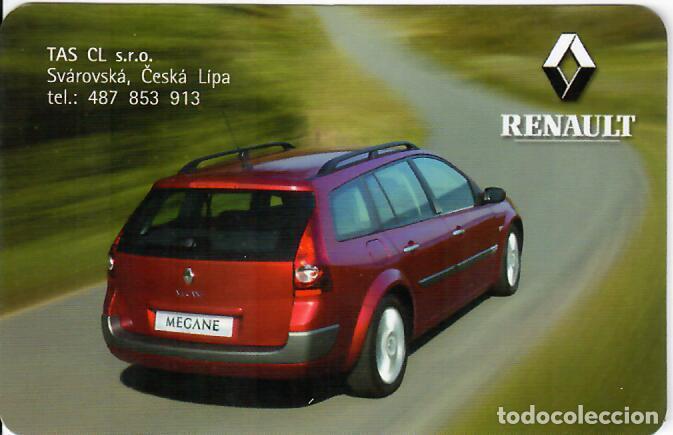 Colecionismo Calend&aacute;rios: CALENDARIO DE BOLSILLO DE REP. CHECA - A&Ntilde;O 2004 - RENAULT