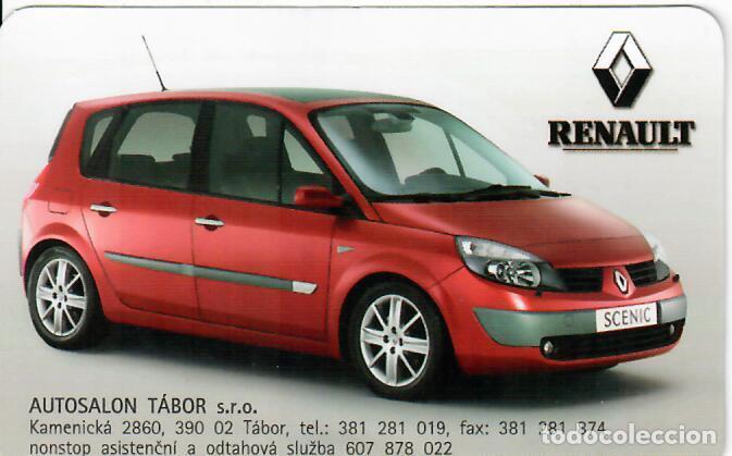 Colecionismo Calend&aacute;rios: CALENDARIO DE BOLSILLO DE REP. CHECA - A&Ntilde;O 2004 - RENAULT