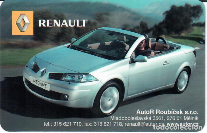 Coleccionismo calendarios: CALENDARIO DE BOLSILLO DE REP. CHECA - A&Ntilde;O 2007 - RENAULT