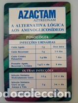 Coleccionismo calendarios: Calend&aacute;rio Portugal 1990 Publicidad AZACTAM