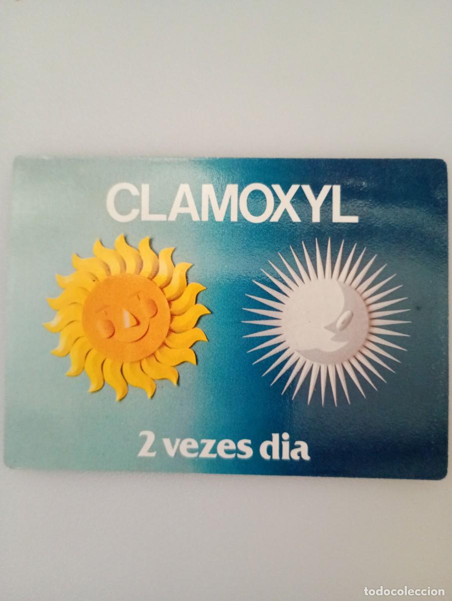 Coleccionismo calendarios: Calend&aacute;rio Portugal 1986 Publicidad CLAMOXYL
