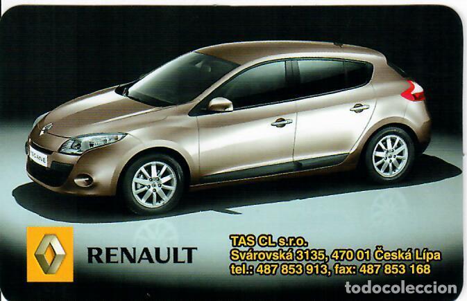 Coleccionismo calendarios: CALENDARIO DE BOLSILLO DE REP. CHECA - A&Ntilde;O 2009 - RENAULT