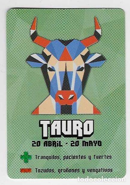 Coleccionismo calendarios: CALENDARIO DE BOLSILLO DE SERIE A&Ntilde;O 2018 HOR&Oacute;SCOPO - TAURO - VER FOTO REVERSO