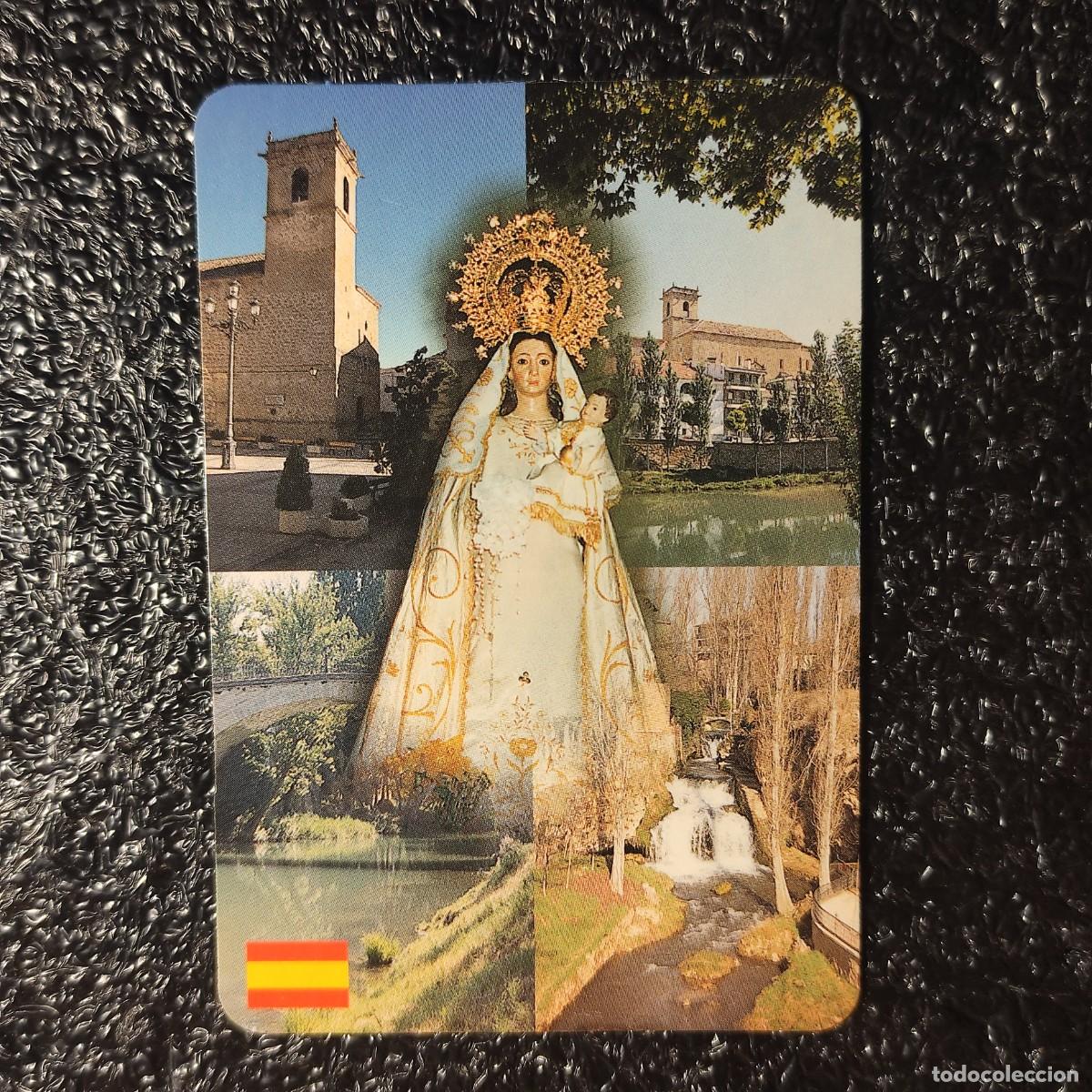 Coleccionismo calendarios: CALENDARIO DE BOLSILLO , VIRGEN DEL CAMPO DE TRILLO.CASTILLO*GUADALAJARA 2001 * PE&Ntilde;A REBOLLO * T4