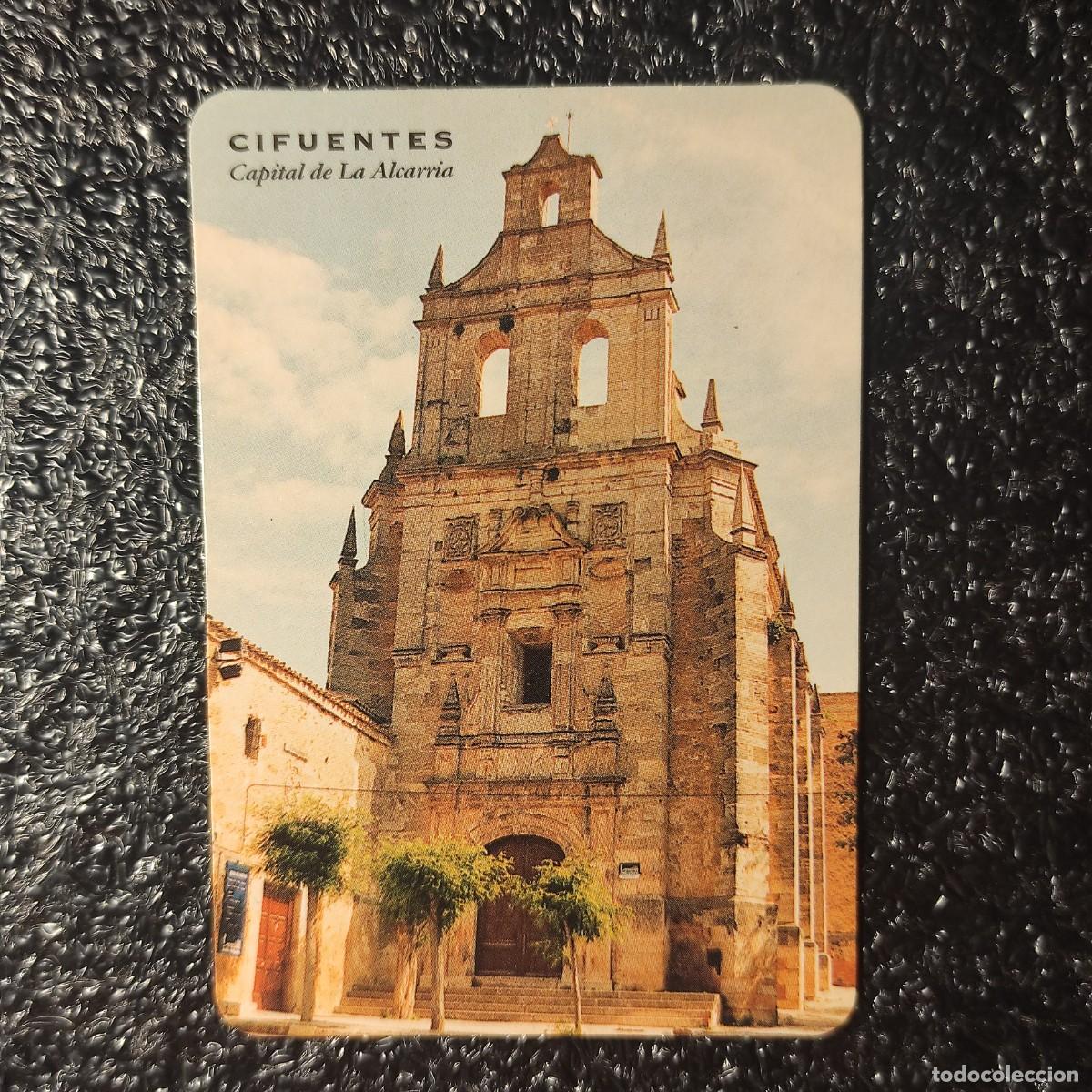 Coleccionismo calendarios: CALENDARIO BOLSILLO . Iglesia de Santo Domingo . Cifuentes* Guadalajara 2001*REST. CASA DAVID*T1