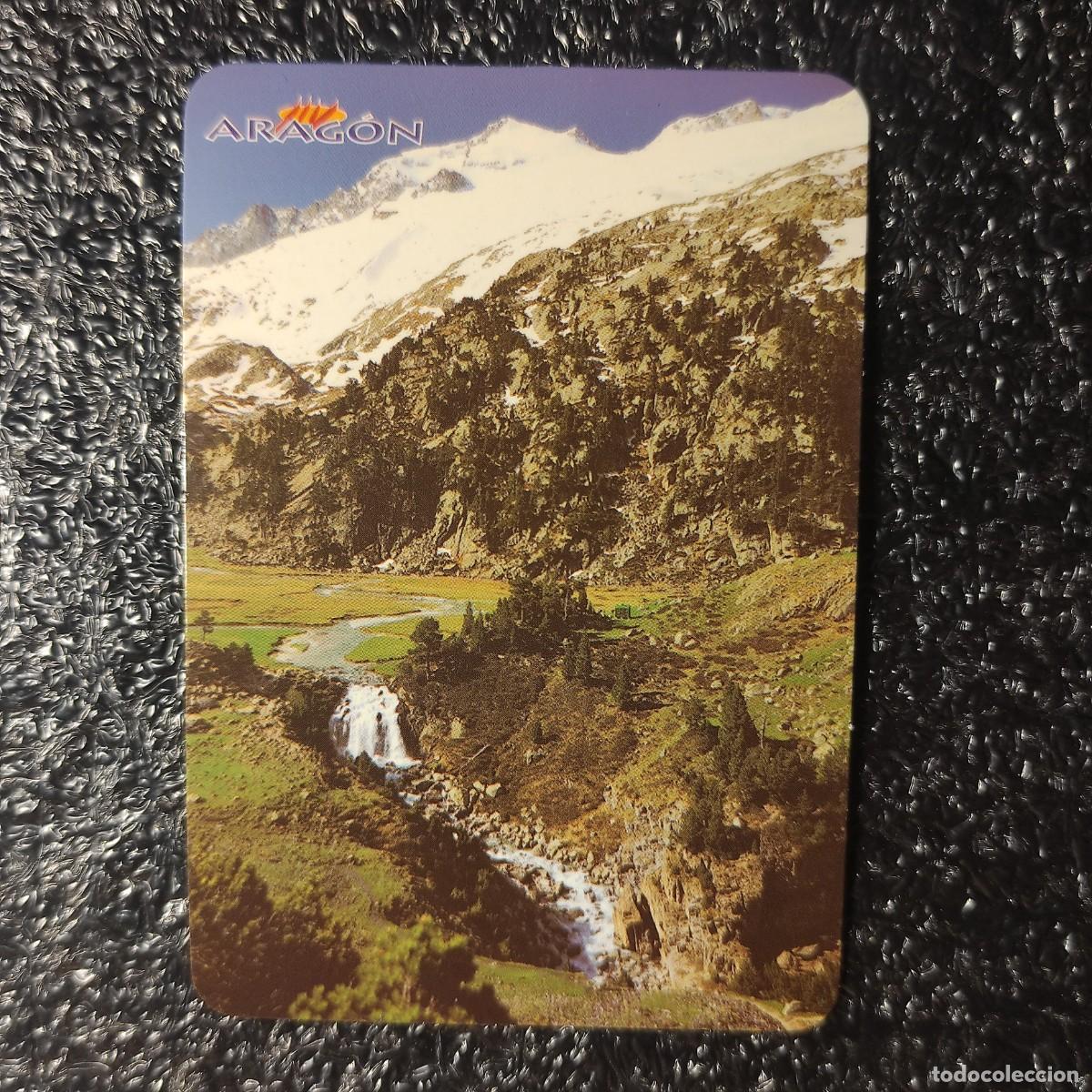 Coleccionismo calendarios: CALENDARIO DE BOLSILLO . Cascada de Aigualluts . Huesca . Arag&oacute;n 2002 . T4