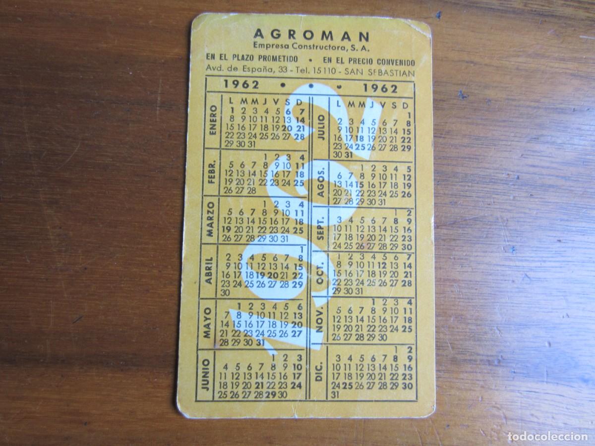 Collectionnisme Calendriers: CALENDARIO NO FOURNIER-AGROMAN-DEL 1962-63 VER FOTOS