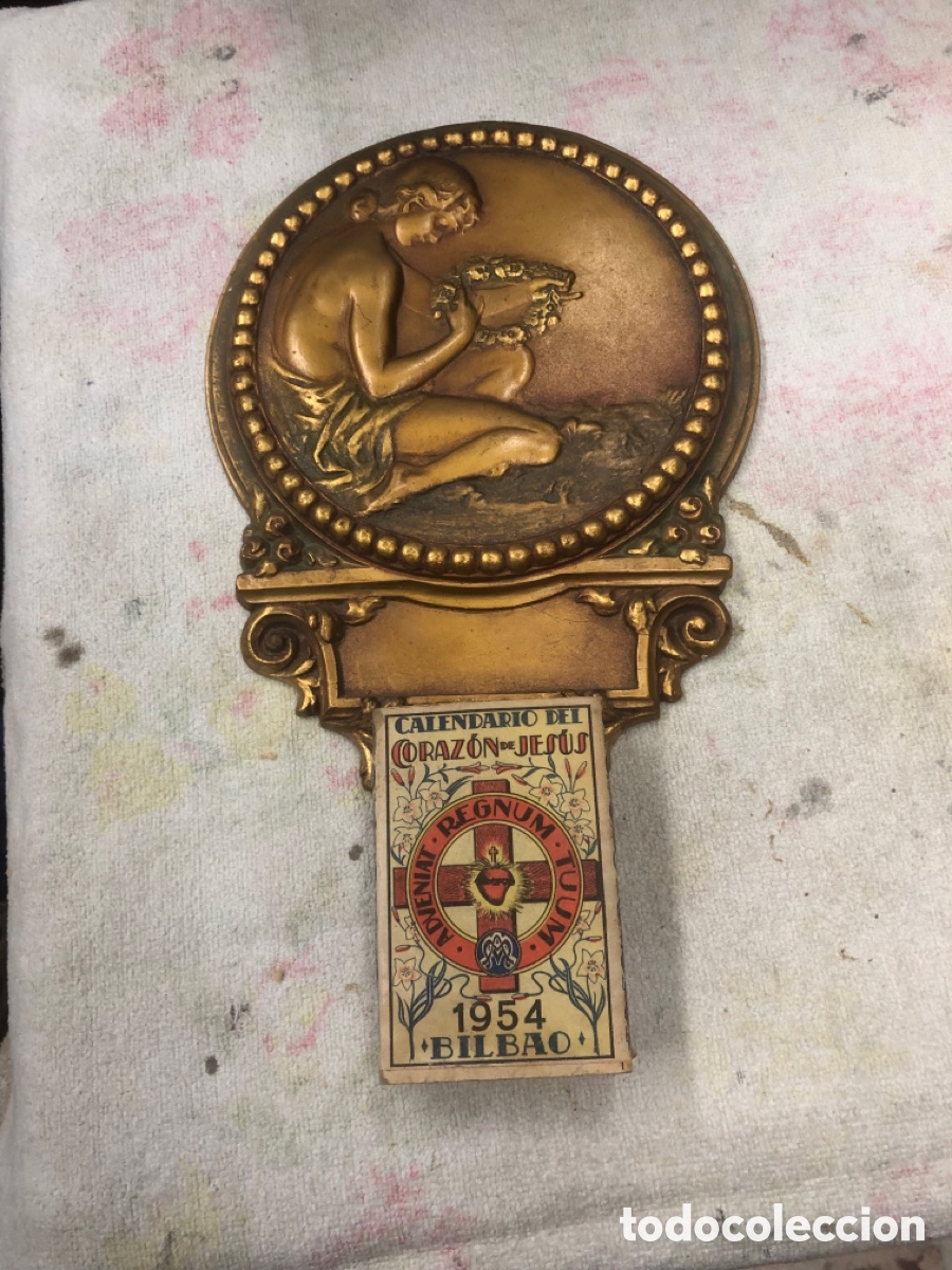 Coleccionismo calendarios: Calendario de pared coraz&oacute;n de Jes&uacute;s