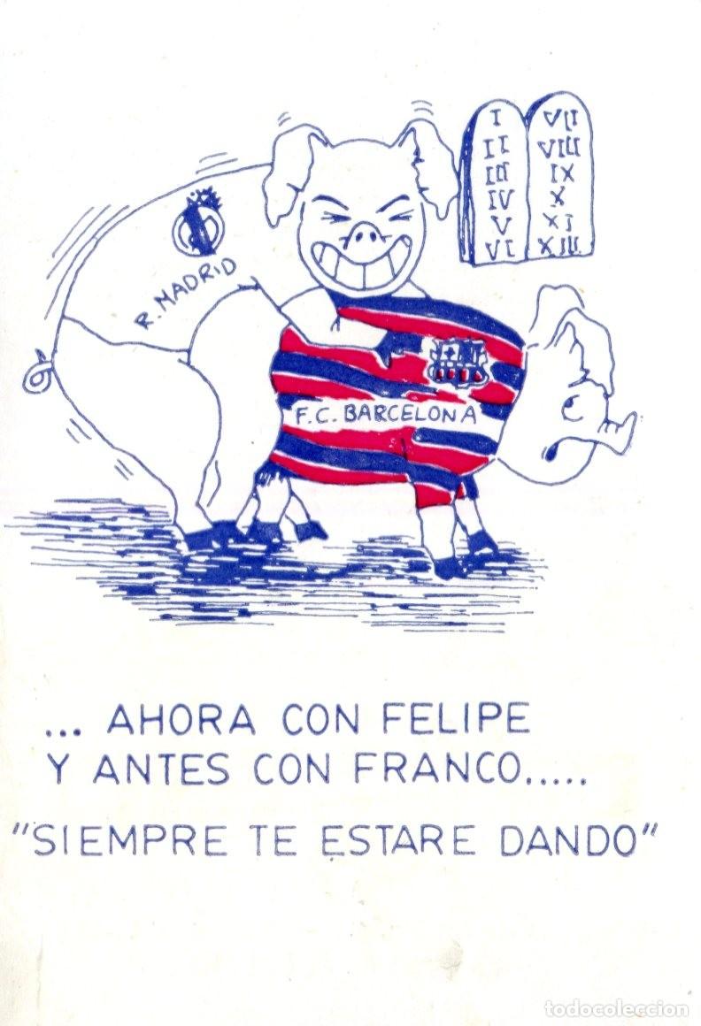 Collectionnisme Calendriers: CALENDARIO DE FUTBOL REAL MADRID Y FC BARCELONA A&Ntilde;O 1988 Deportes